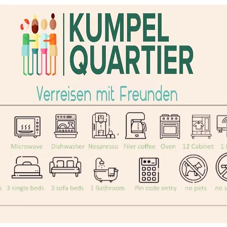 Kumpel Quartier- Apartment *